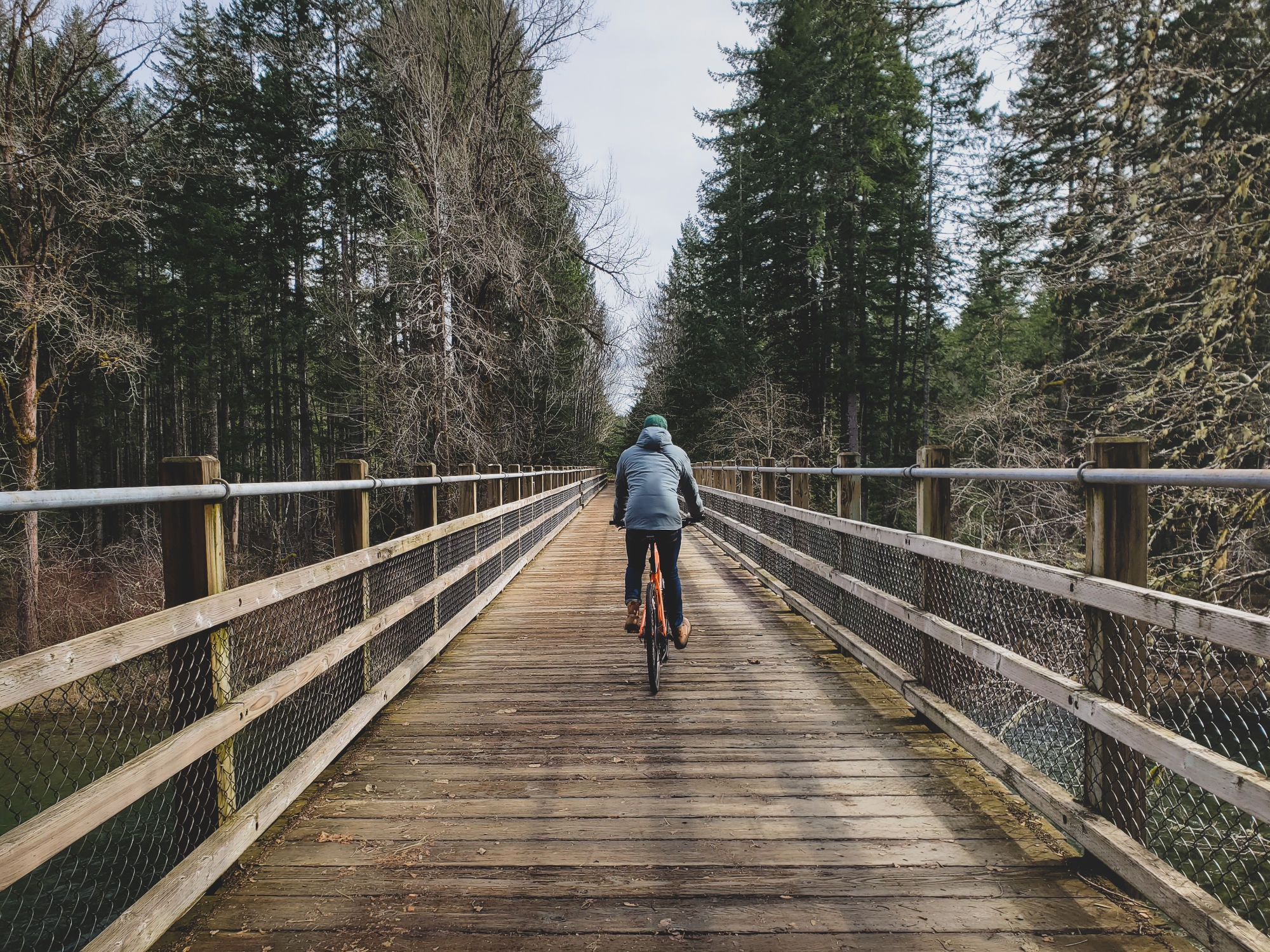 photo of cyclist